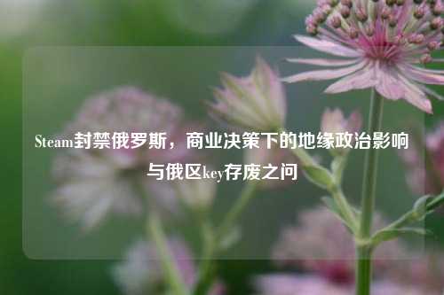 Steam封禁俄罗斯，商业决策下的地缘政治影响与俄区key存废之问