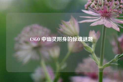 CSGO 中幽灵附身的惊魂谜题